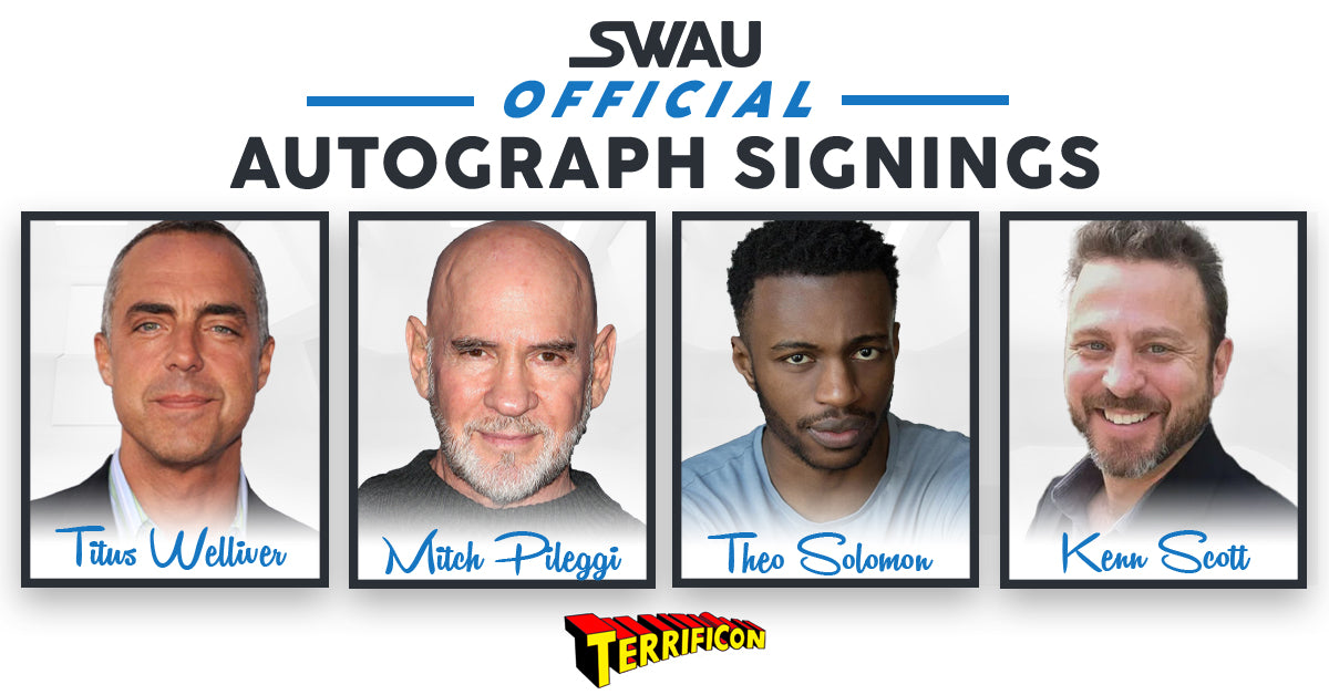 Titus Welliver, Mitch Pileggi, Theo Solomon, & More to Sign for SWAU!