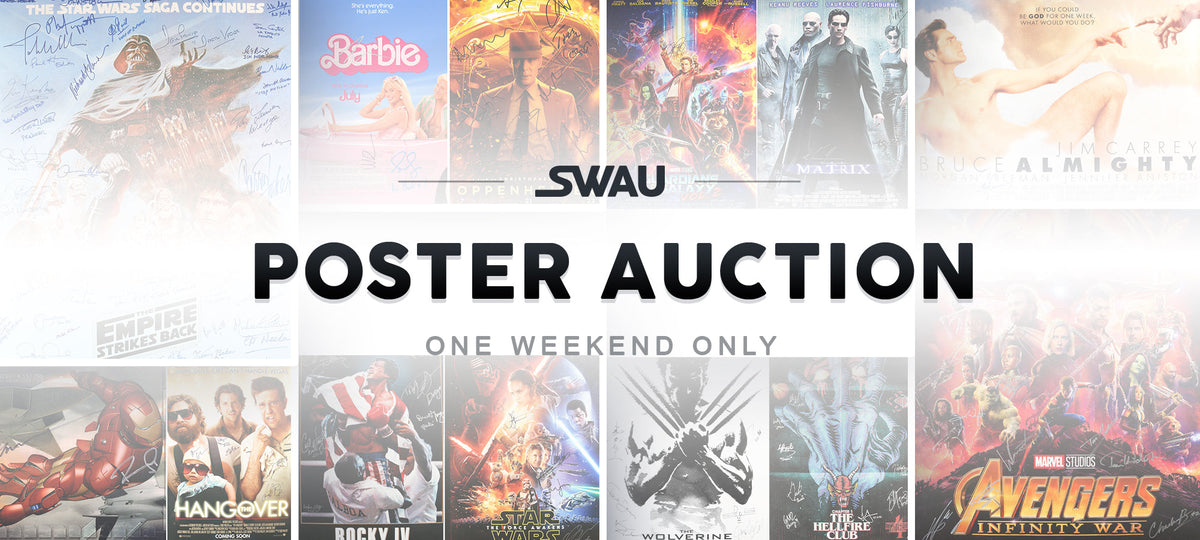 Poster Auction: THIS WEEKEND ONLY!