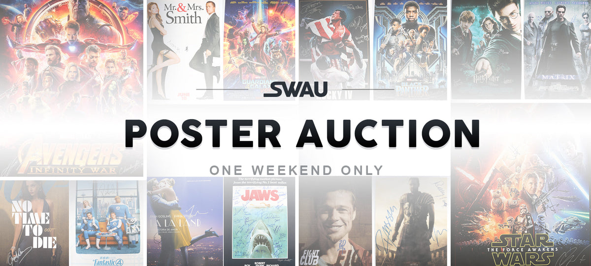 SWAU Poster Auction: THIS WEEKEND ONLY!