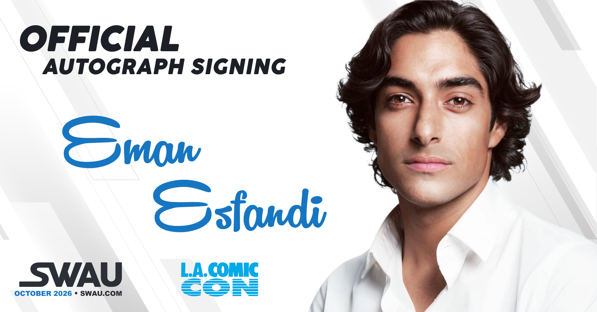 Eman Esfandi Autograph Signing - LACC 2026 - SWAU