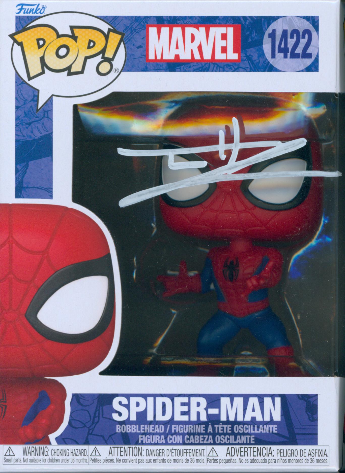 Tom Holland Signed Funko POP! - SWAU Authenticated - SWAU