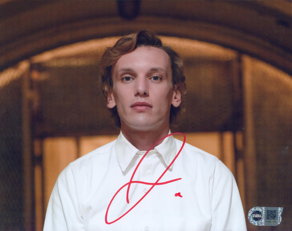 Jamie Campbell Bower Signed 8x10 Photo - SWAU Authenticated - SWAU