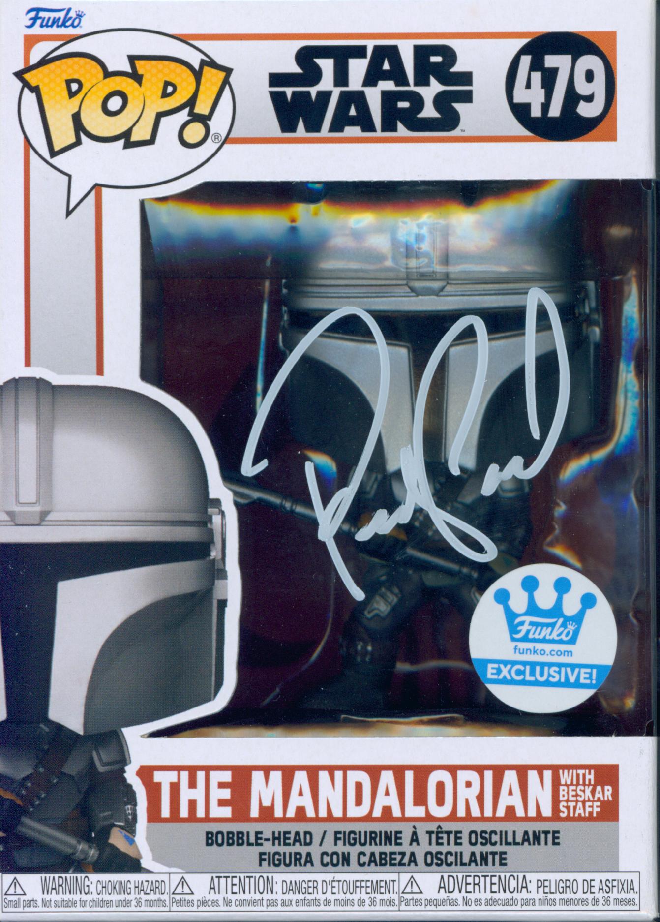 Pedro Pascal Signed Funko POP! - SWAU Authenticated - SWAU