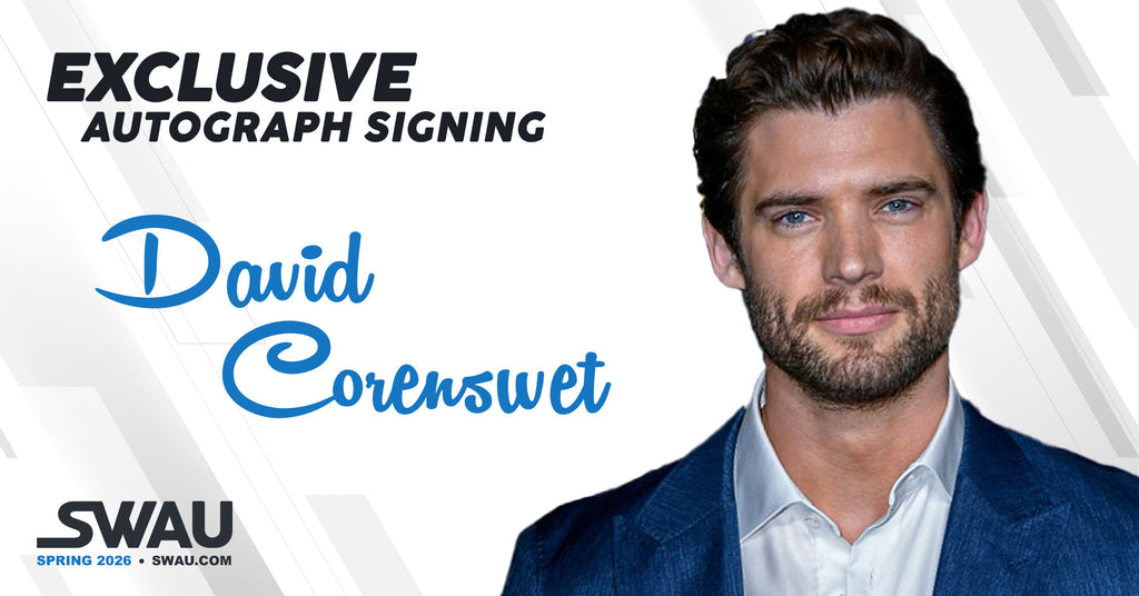 Presenting an Exclusive Autograph Signing With David Corenswet!