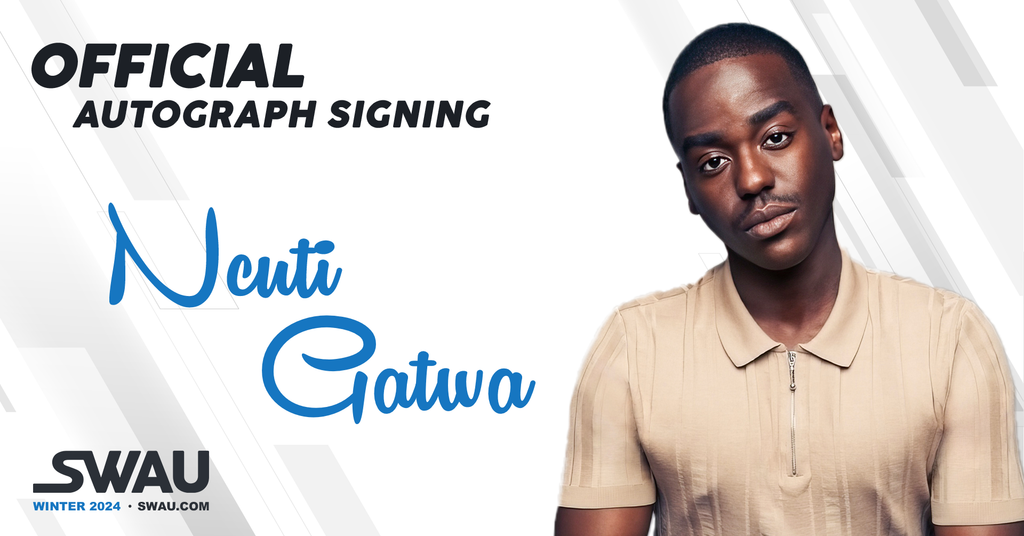 Ncuti Gatwa to Sign for SWAU!