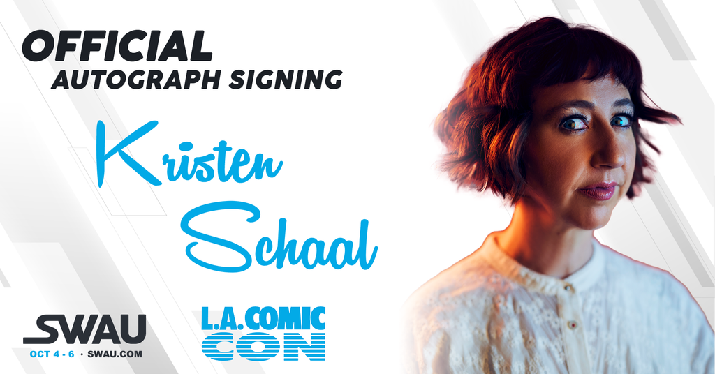 Kristen Schaal to Sign for SWAU!