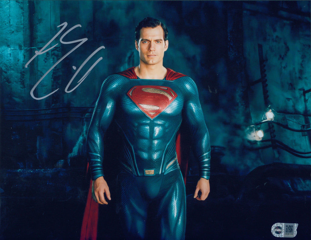 Henry Cavill Signed 11x14 Photo - SWAU Authenticated - SWAU