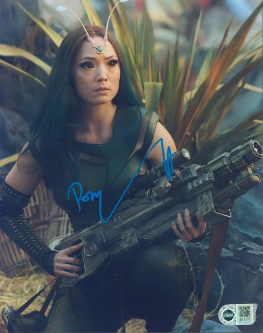 Pom Klementieff Signed 8x10 Photo - SWAU Authenticated