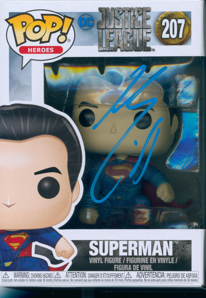 Henry Cavill Signed Funko POP! - SWAU Authenticated - SWAU