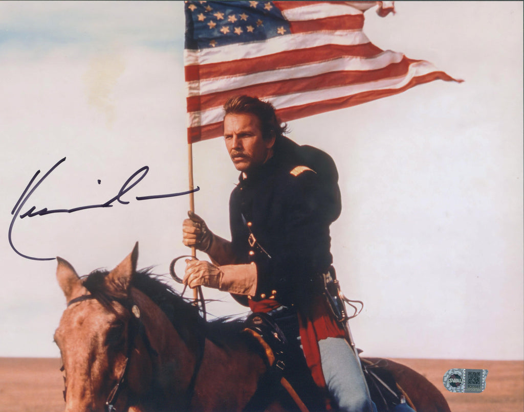 Kevin Costner Signed 11x14 Photo - SWAU Authenticated - SWAU