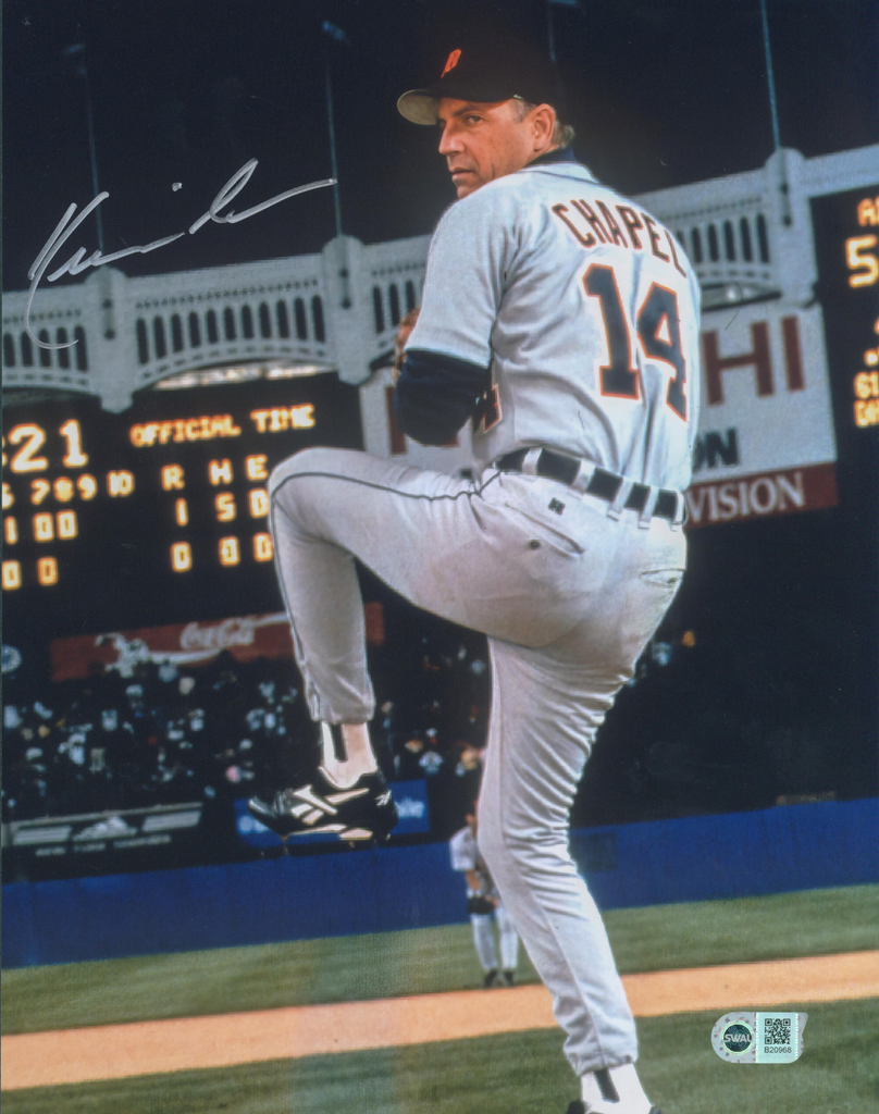 Kevin Costner Signed 11x14 Photo - SWAU Authenticated - SWAU