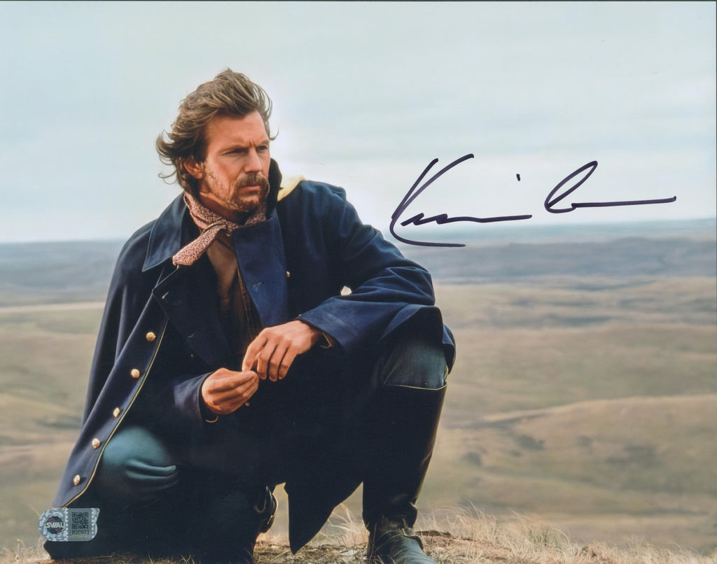 Kevin Costner Signed 11x14 Photo - SWAU Authenticated - SWAU