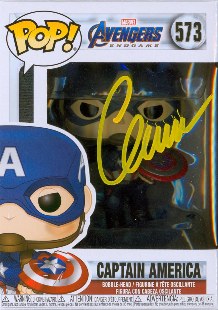 Chris Evans Signed Funko POP! - SWAU Authenticated