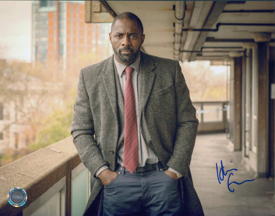 Idris Elba Signed 11x14 Photo - SWAU Authenticated