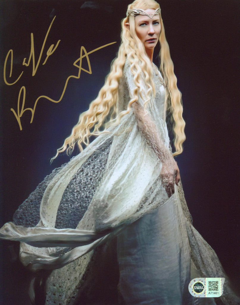 Cate Blanchett Signed 8x10 Photo - SWAU Authenticated