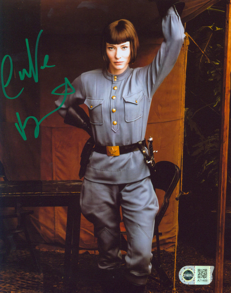 Cate Blanchett Signed 8x10 Photo - SWAU Authenticated