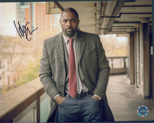 Idris Elba Signed 11x14 Photo - SWAU Authenticated
