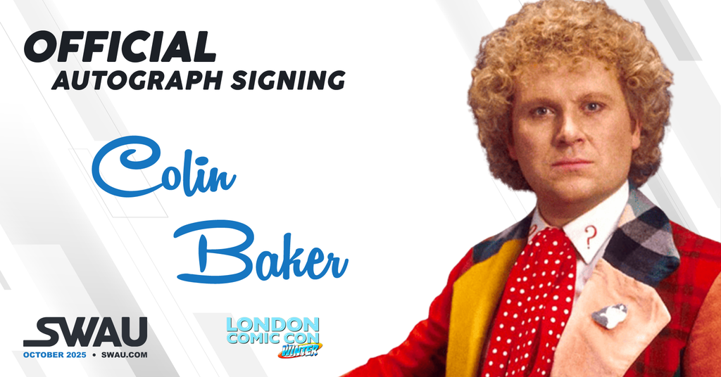 Colin Baker Autograph Signing - London Film and Comic Con Winter
