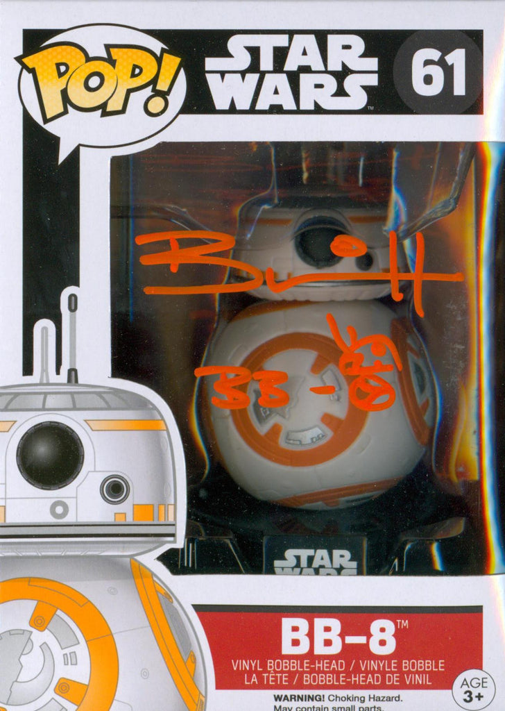 Brian Herring Signed Funko POP! - SWAU Authenticated