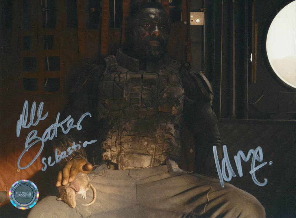 Idris Elba & Dee Bradley Baker Signed 8x10 Photo - SWAU Authenticated - SWAU