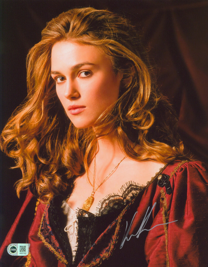 Keira Knightley Signed 11x14 Photo - SWAU Authenticated