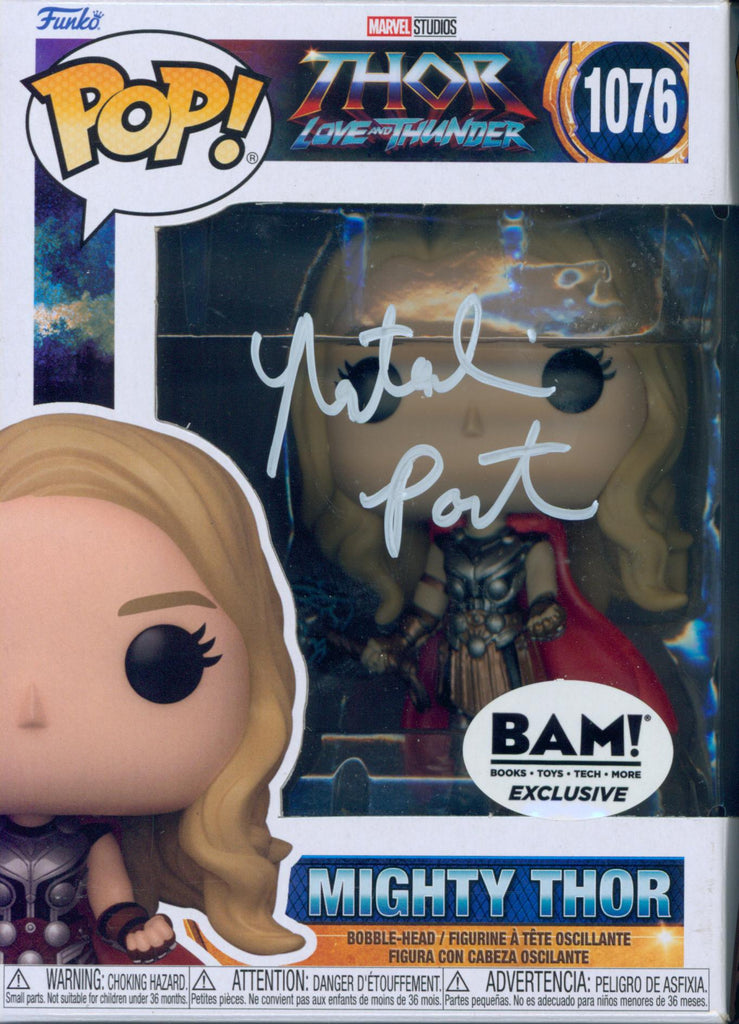 Natalie Portman Signed Funko POP! - SWAU Authenticated - SWAU