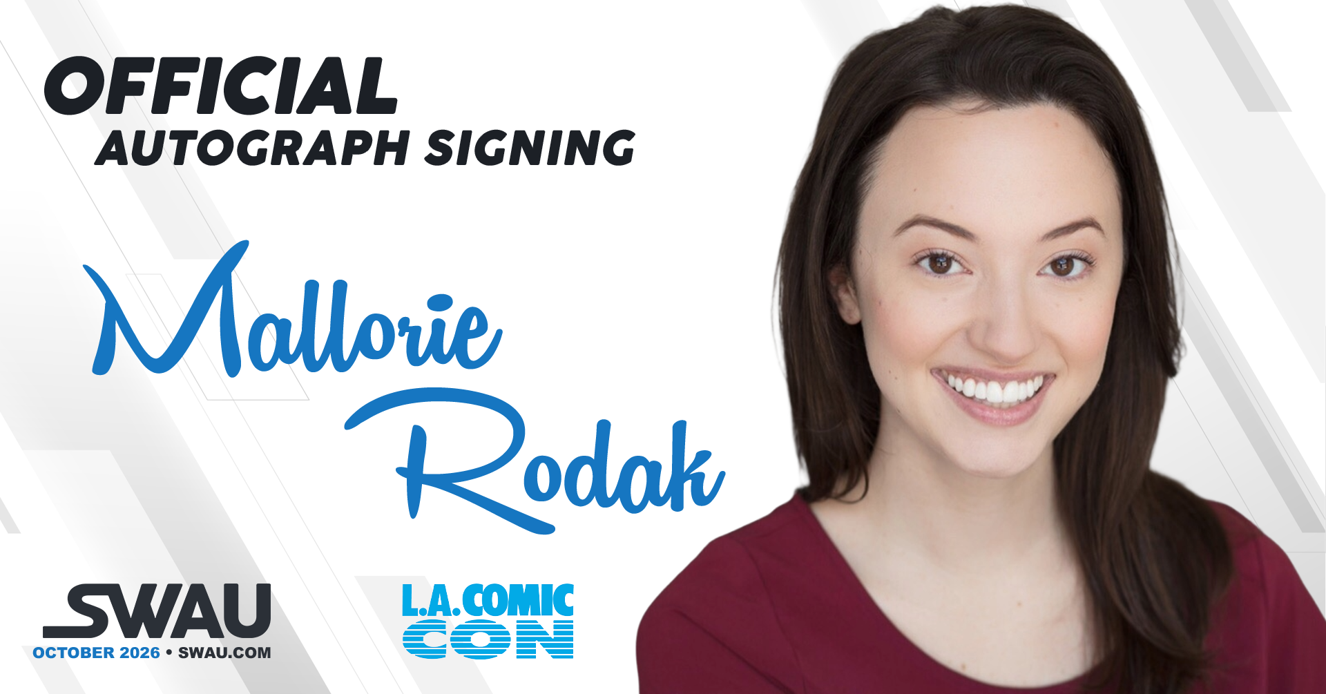 Mallorie Rodak Autograph Signing - LACC 2026