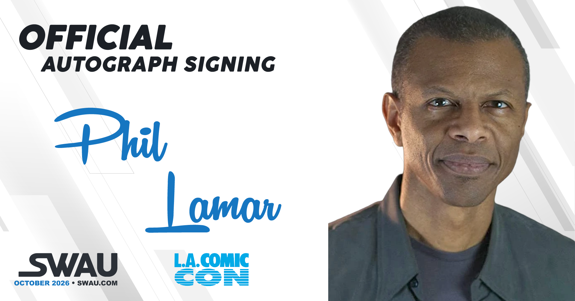 Phil Lamar Autograph Signing - LACC 2026