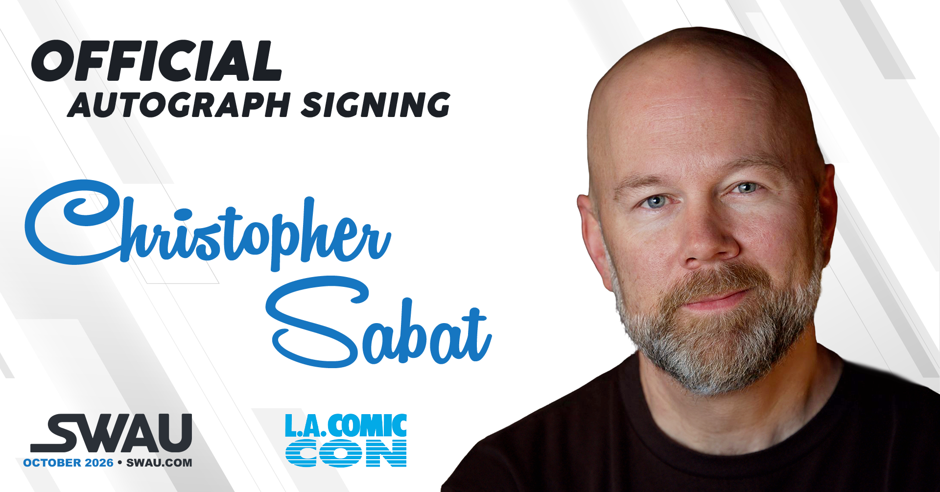 Christopher Sabat Autograph Signing - LACC 2026