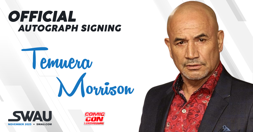 Temuera Morrison Autograph Signing - Comic Con Luxemburg