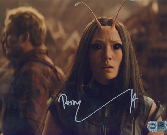 Pom Klementieff Signed 8x10 Photo - SWAU Authenticated