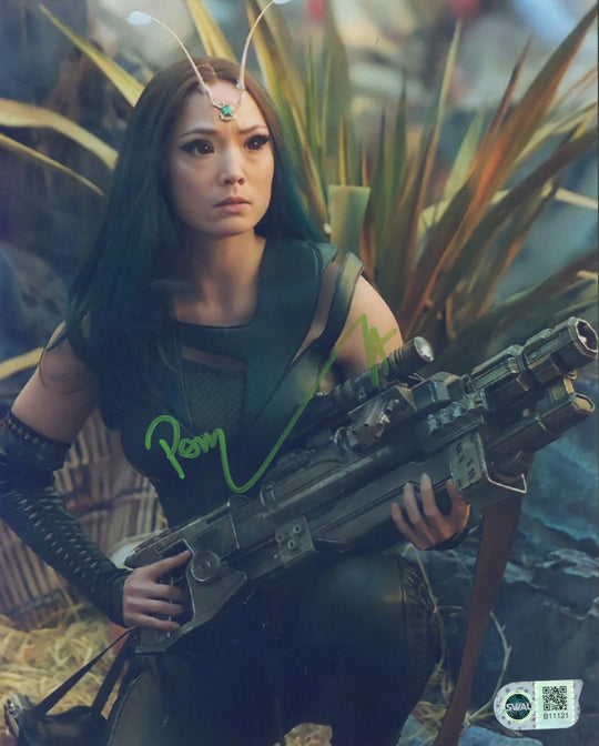 Pom Klementieff Signed 8x10 Photo - SWAU Authenticated