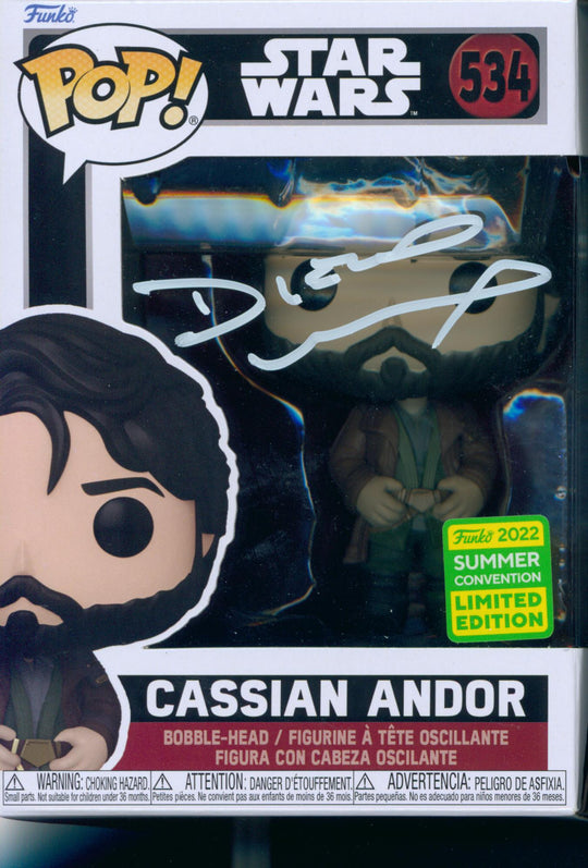 Diego Luna Signed Funko POP! - SWAU Authenticated