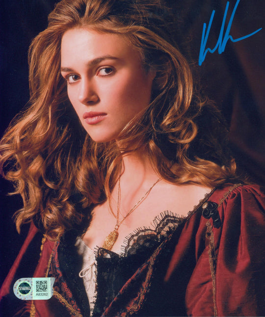 Keira Knightley Signed 8x10 Photo - SWAU Authenticated