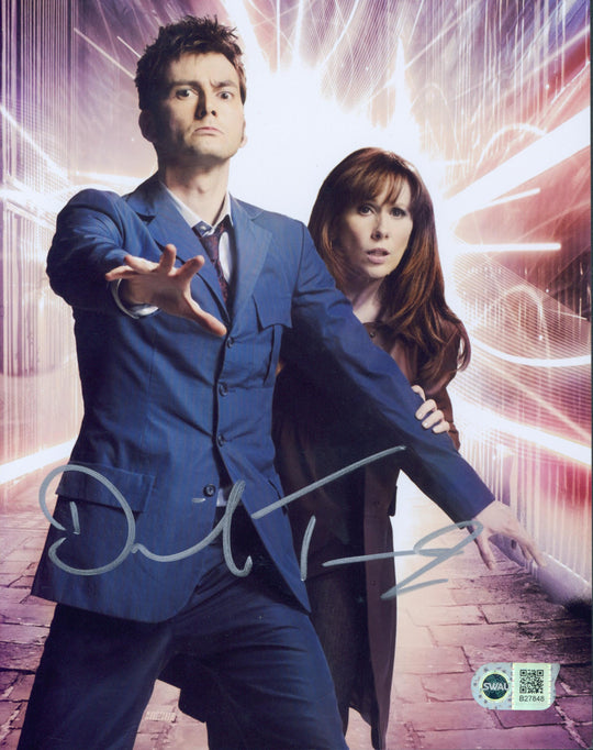 David Tennant Signed 8x10 Photo - SWAU Authenticated