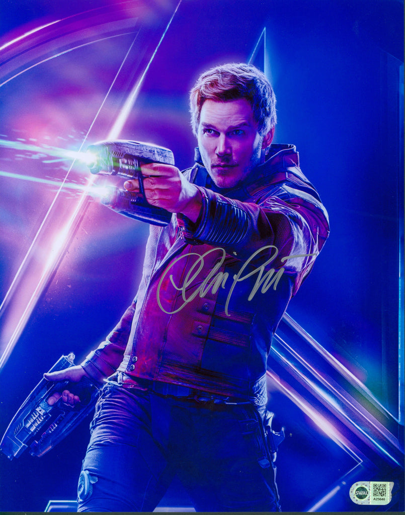 Chris Pratt Signed 11x14 Photo - SWAU Authenticated